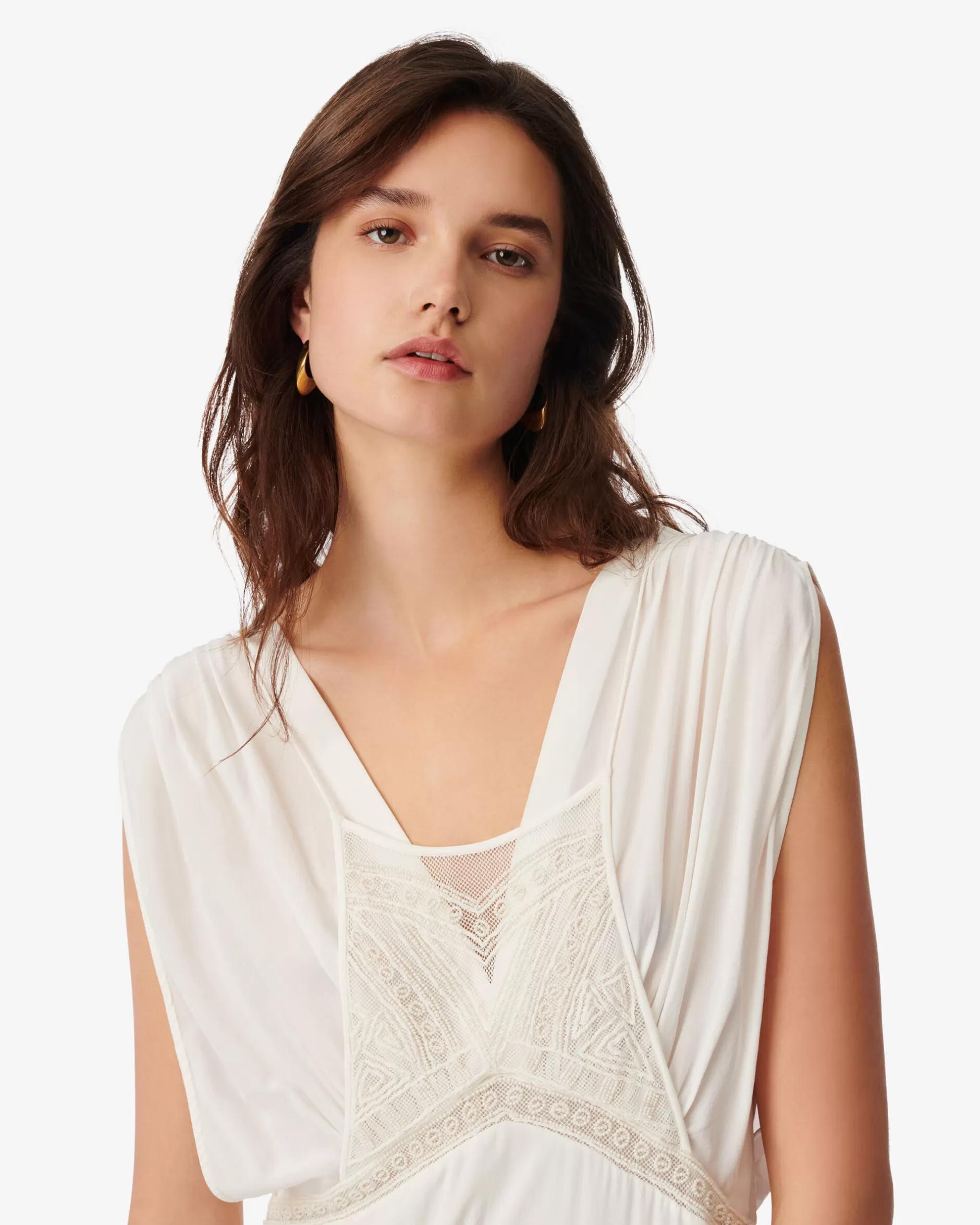 Cheap Abito Corto Con Perle Ricamate Conor Donna Vestiti