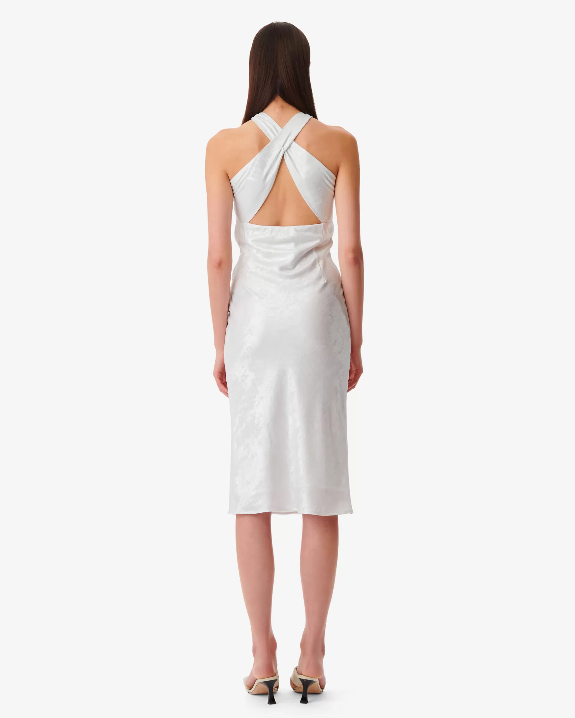 Flash Sale Abito Lungo Con Tagli Calvino Donna Vestiti