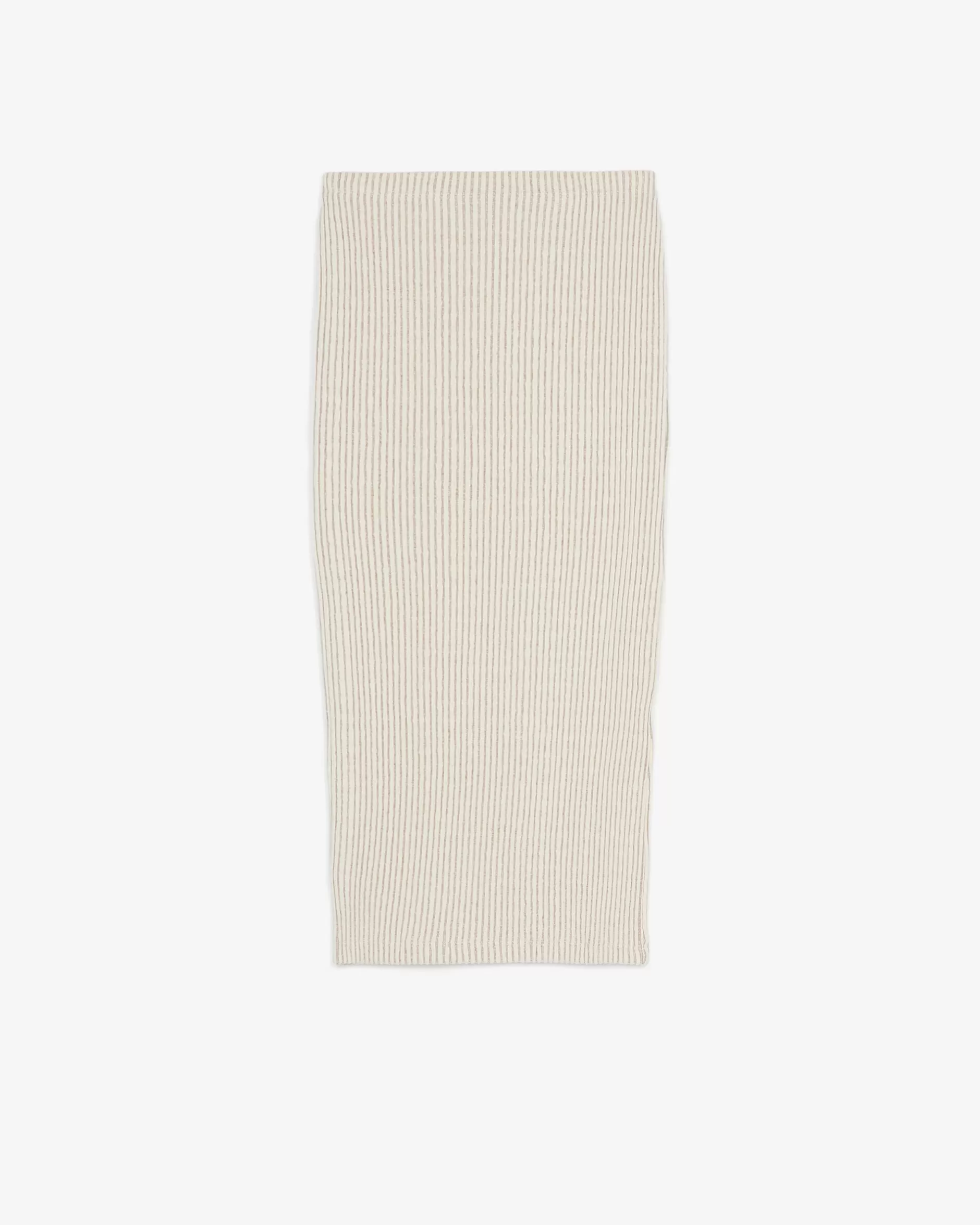Clearance Gonna Midi A Coste Bicolore Ghita Donna Gonne & Shorts