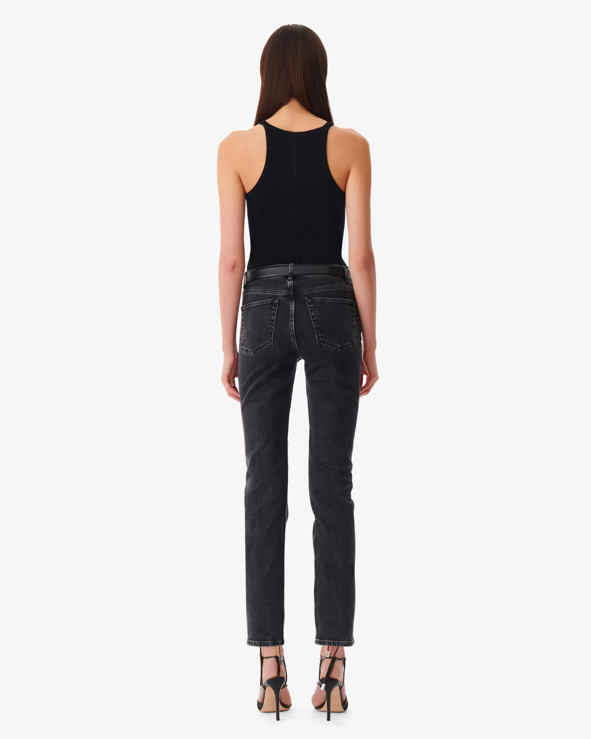 Cheap Jeans Slavato Taglio Diritto Deen Donna Jeans
