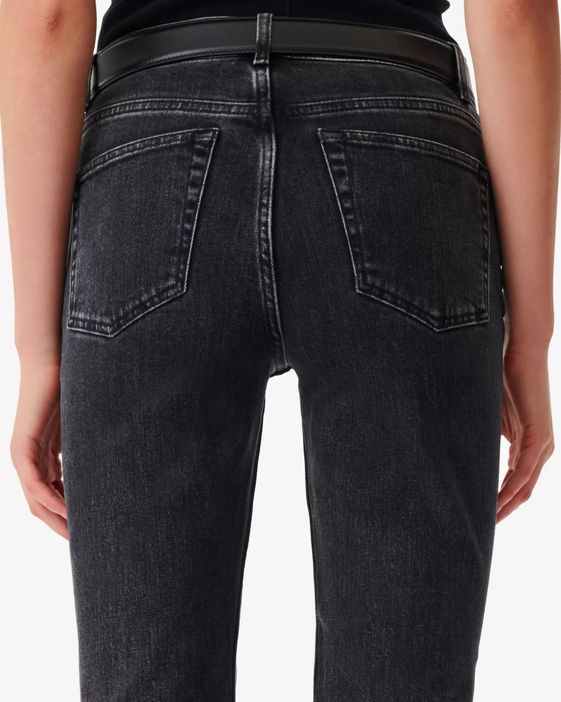 Cheap Jeans Slavato Taglio Diritto Deen Donna Jeans