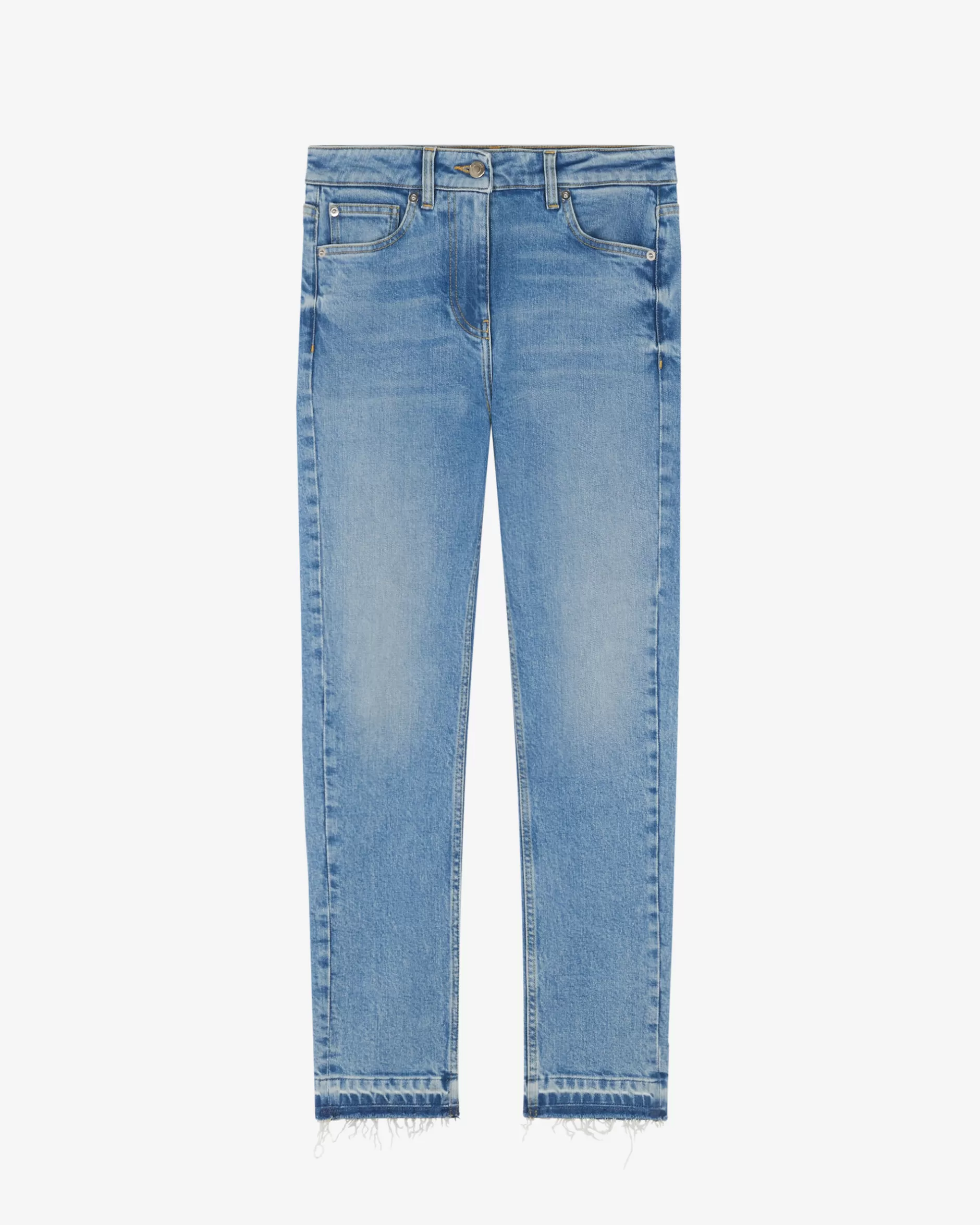 Fashion Jeans Slim Effetto Delave Galloway Donna Jeans