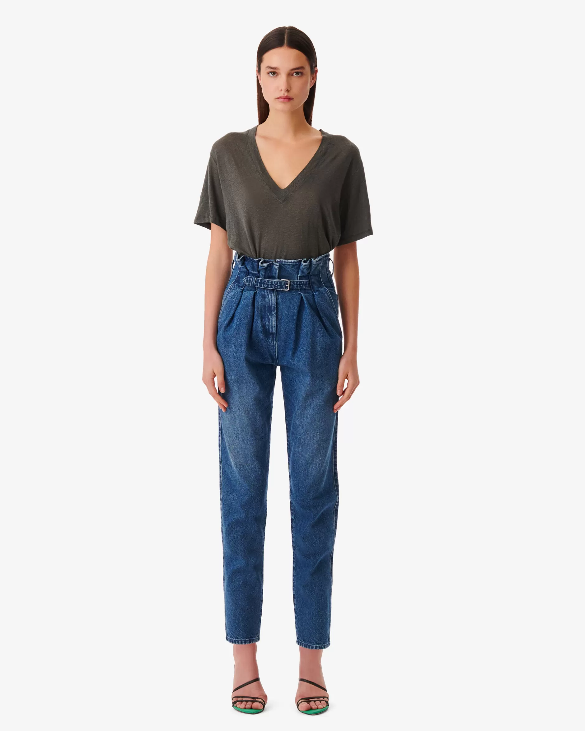 Cheap Jeans Taglio A Carota Acady Donna Jeans