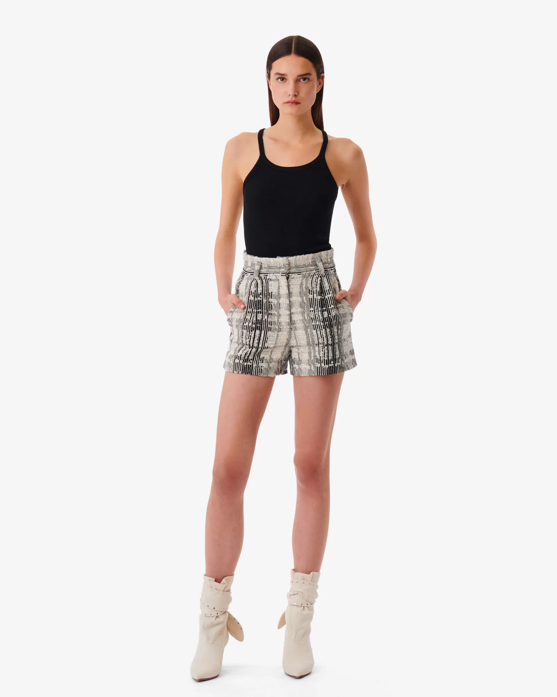 Flash Sale Pantaloncini In Tweed Quanira Donna Gonne & Shorts