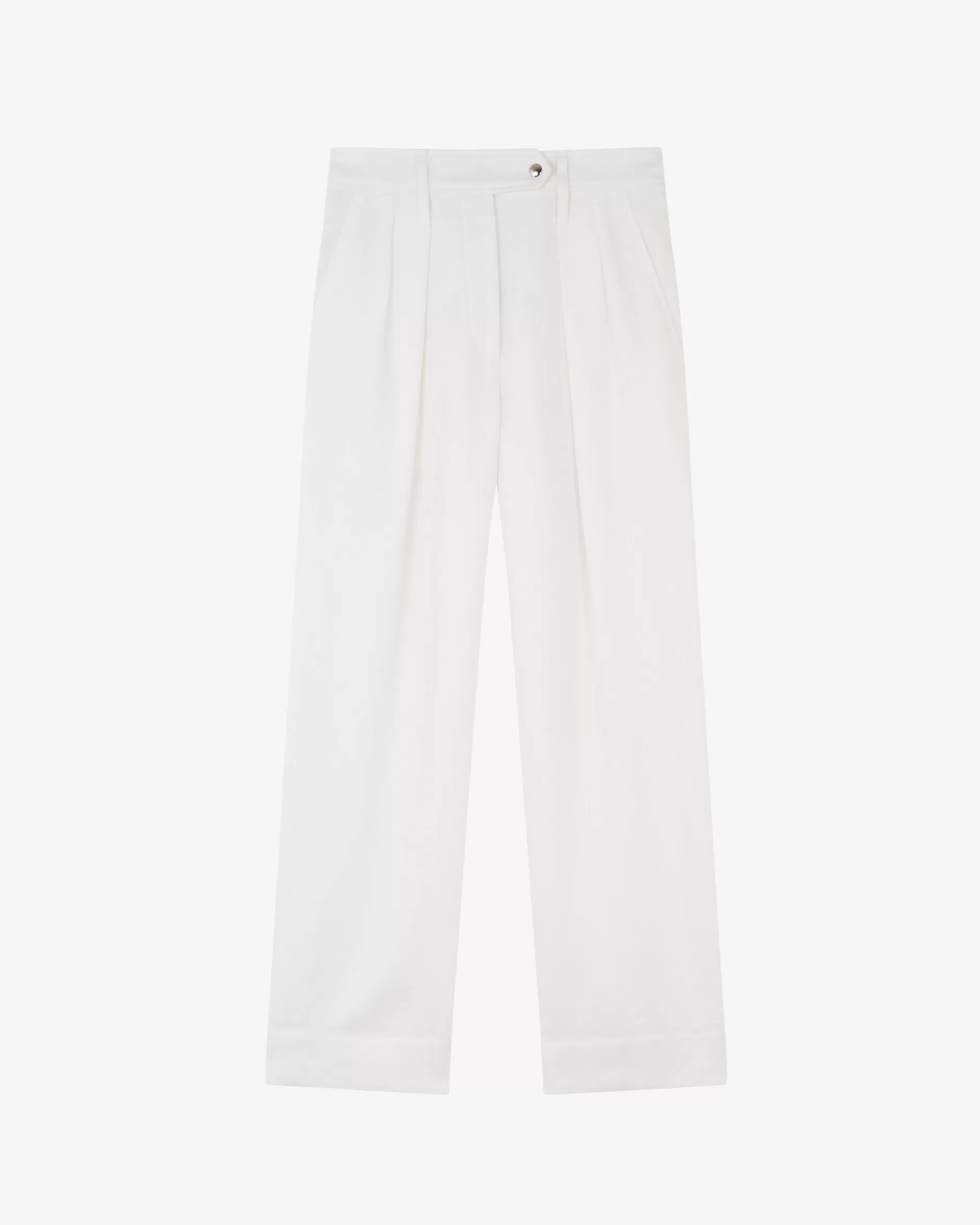 Sale Pantaloni A Vita Alta Sabia Donna Pantaloni