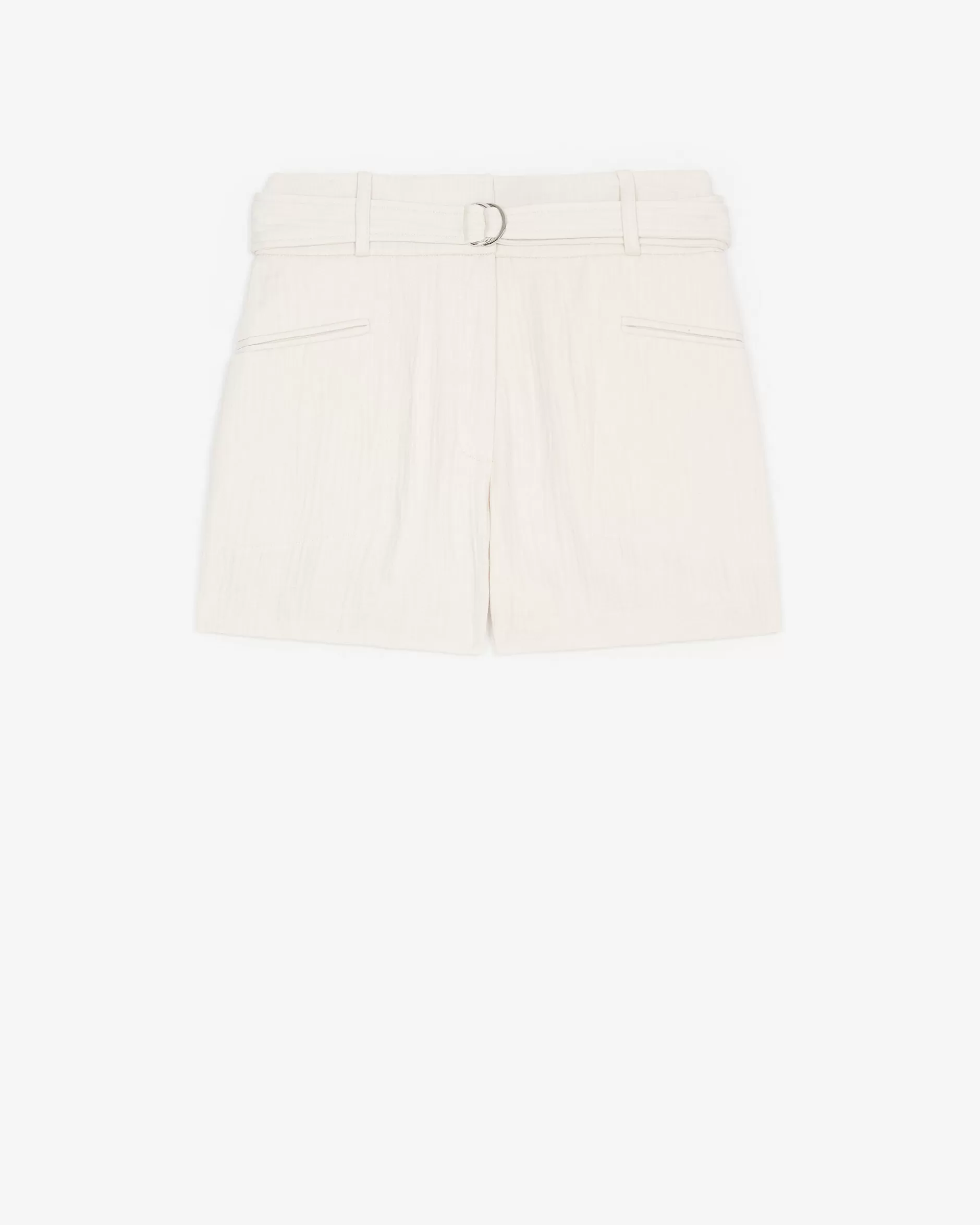 Outlet Shorts A Vita Alta Con Cintura Aster Donna Gonne & Shorts