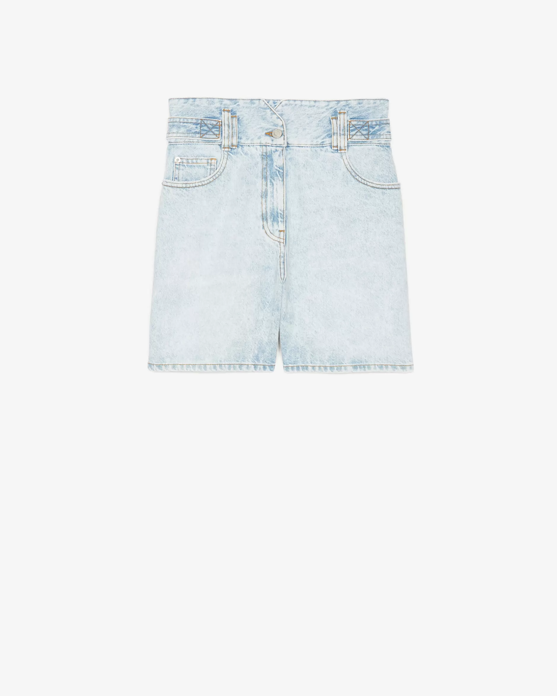 Cheap Shorts In Denim Slavato Pipan Donna Gonne & Shorts