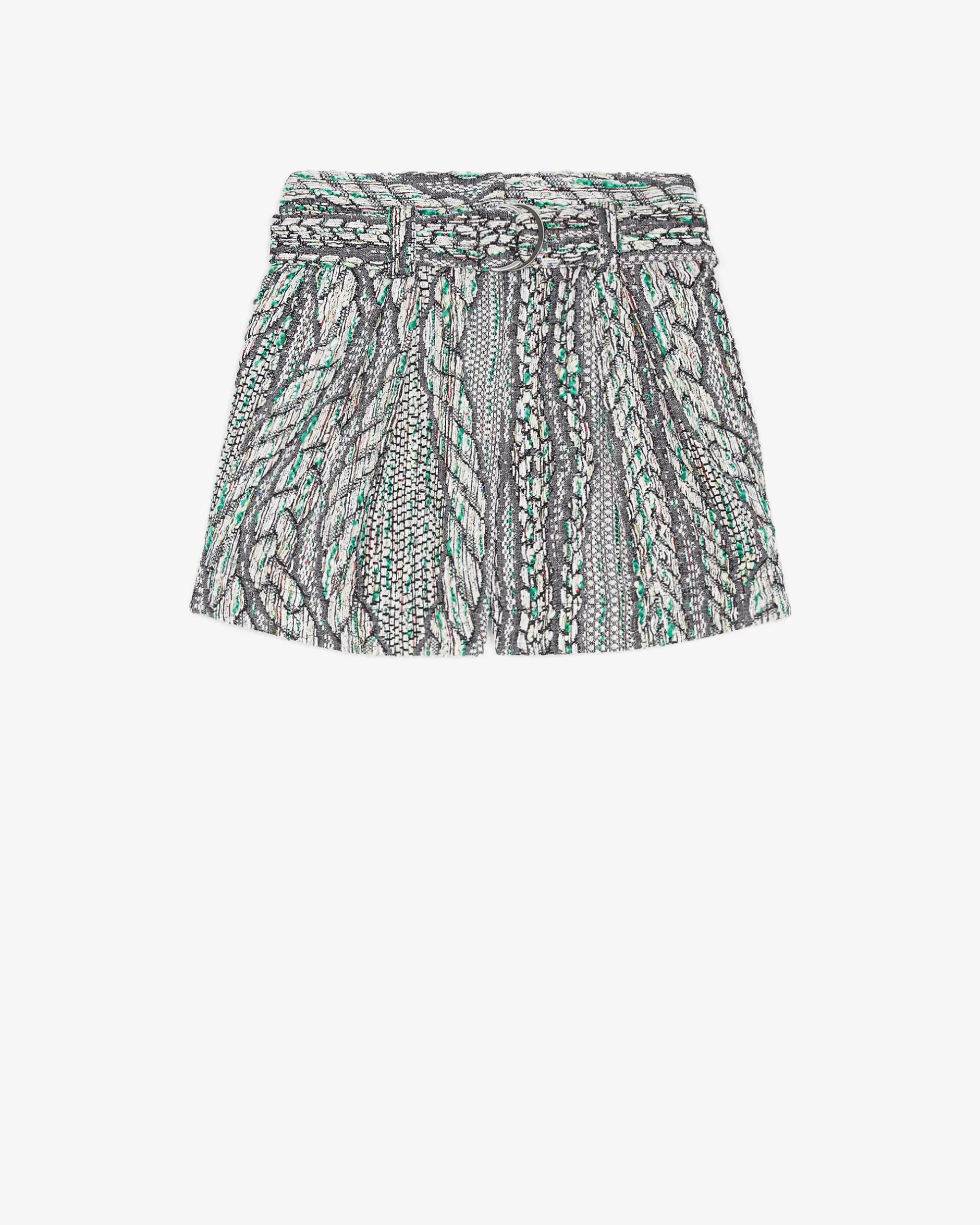 Fashion Shorts In Tweed Con Cintura Abrami Donna Gonne & Shorts