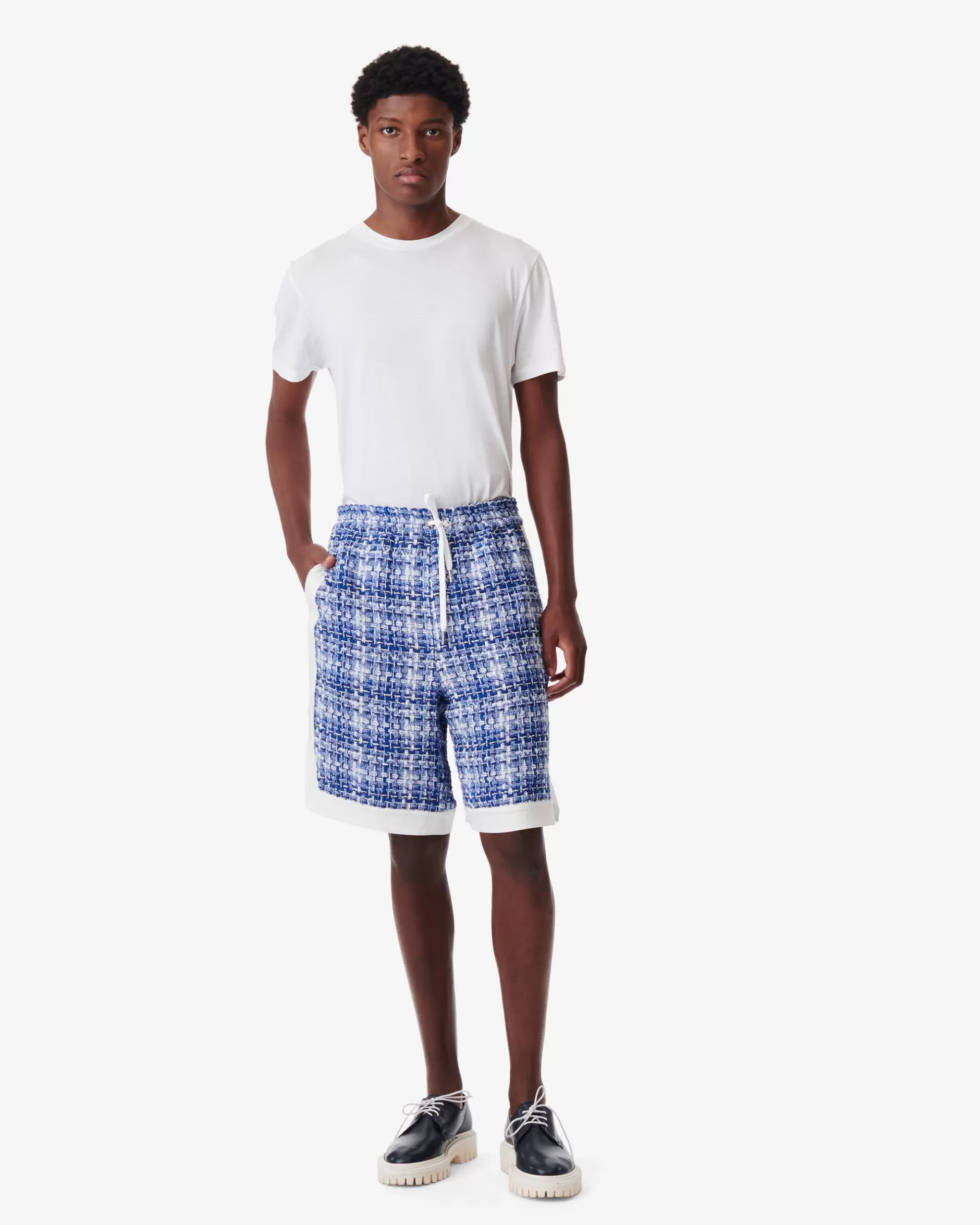 Fashion Shorts In Tweed Dera Uomo Shorts