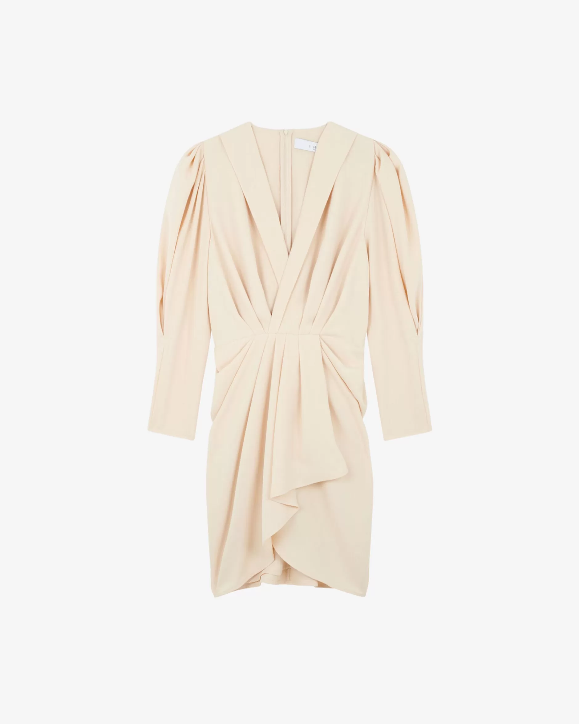 Online Vestito Corto A Pieghe Con Scollo A V Kalea Donna Vestiti